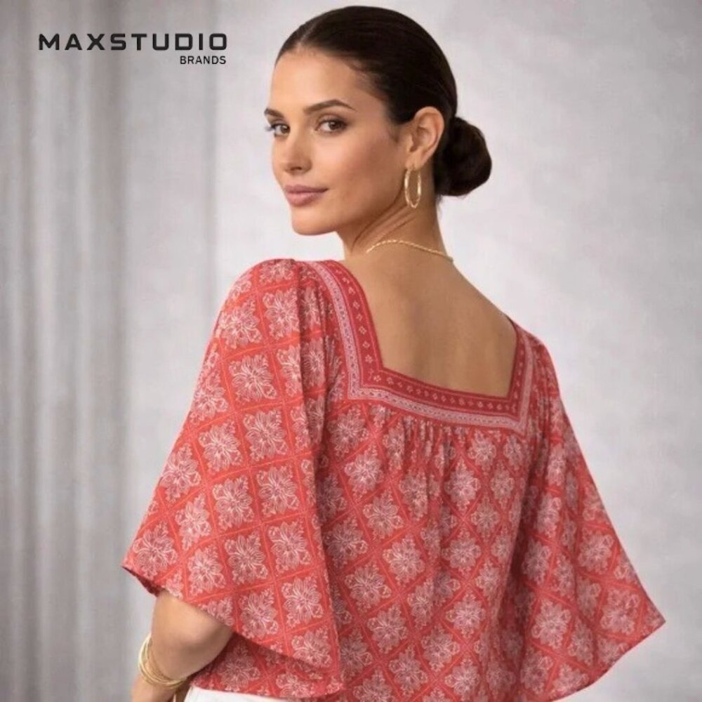 Max Studio Boho Babe Top ❤️ | Size SM/MD | Free Gift 🎁 + Bundle Deals 🔥